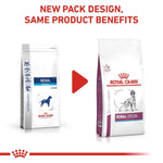 Load image into Gallery viewer, Two packages of Royal Canin Renal Special dog food with a red play button graphic.
