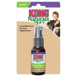 Load image into Gallery viewer, Kong Naturals Catnip Spray bottle with packaging featuring a child and cat.
