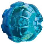 Load image into Gallery viewer, Blue and green KONG dog toy on a white background
