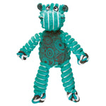 Load image into Gallery viewer, Teal and black toy with a patterned torso from alifant
