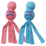 Load image into Gallery viewer, Pink and blue KONG Wubba toys on a white background
