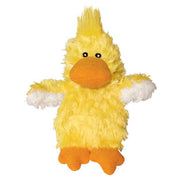 Plush duck toy with a white background