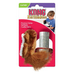Load image into Gallery viewer, Kong Refillables cat toy packaging with a child and dog on a white background

