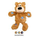 Load image into Gallery viewer, Plush toy bear with blue paw pads on a white background
