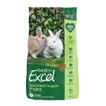 Load image into Gallery viewer, Burgess Excel Adult Rabbit Nuggets with Mint packaging featuring two rabbits on a grass background.
