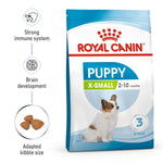 Load image into Gallery viewer, Royal Canin Puppy X-Small dog food package on a white background
