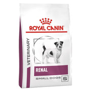 Royal Canin Veterinary Diet Renal Small Dogs food bag on a white background