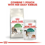Load image into Gallery viewer, Royal Canin cat food packages on a white background with text.
