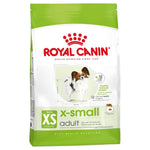 Load image into Gallery viewer, Royal Canin X-Small adult dog food packaging on a white background

