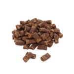 Load image into Gallery viewer, Pile of brown pet treats on a white background

