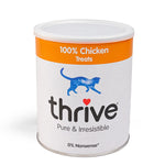 Load image into Gallery viewer, Can of thrive 100% Chicken Treats for cats on a white background
