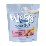 Load image into Gallery viewer, Wagg low fat treats packaging for dogs on a white background
