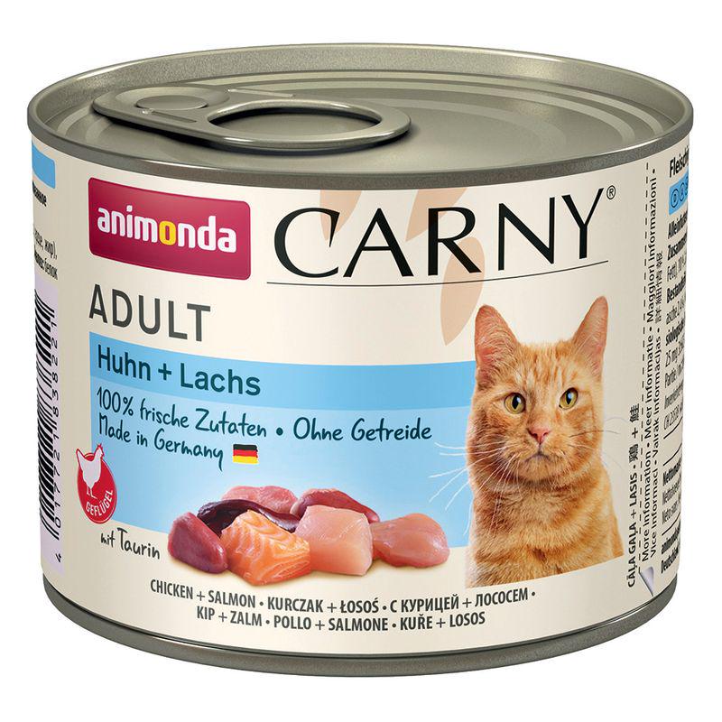 animonda Carny Adult 6 x 200g
Huhn + Lachs