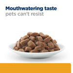 Load image into Gallery viewer, Dog food in a bowl with &#39;Mouthwatering taste pets can&#39;t resist&#39; text on a white background
