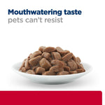 Load image into Gallery viewer, Dog food in a bowl with text &#39;Mouthwatering taste pets can&#39;t resist&#39; on a white background
