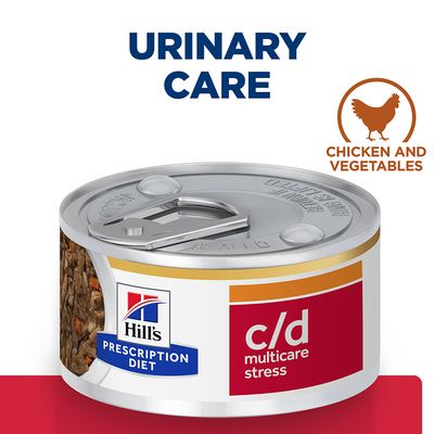 Wet cat food stew for urinary care 