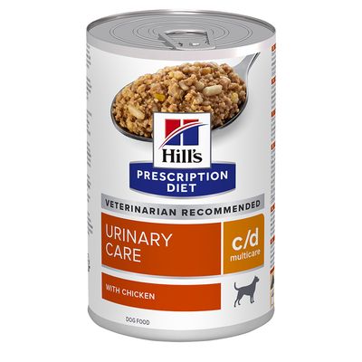 Prescription diet c/d wet dog food can