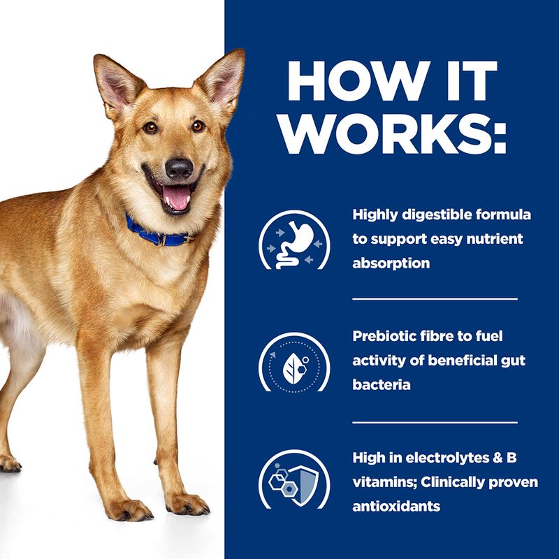 Wet food for canine digestive care