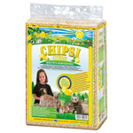 Load image into Gallery viewer, Package of Chipsi Citrus pet bedding with images of animals and a girl on the label.
