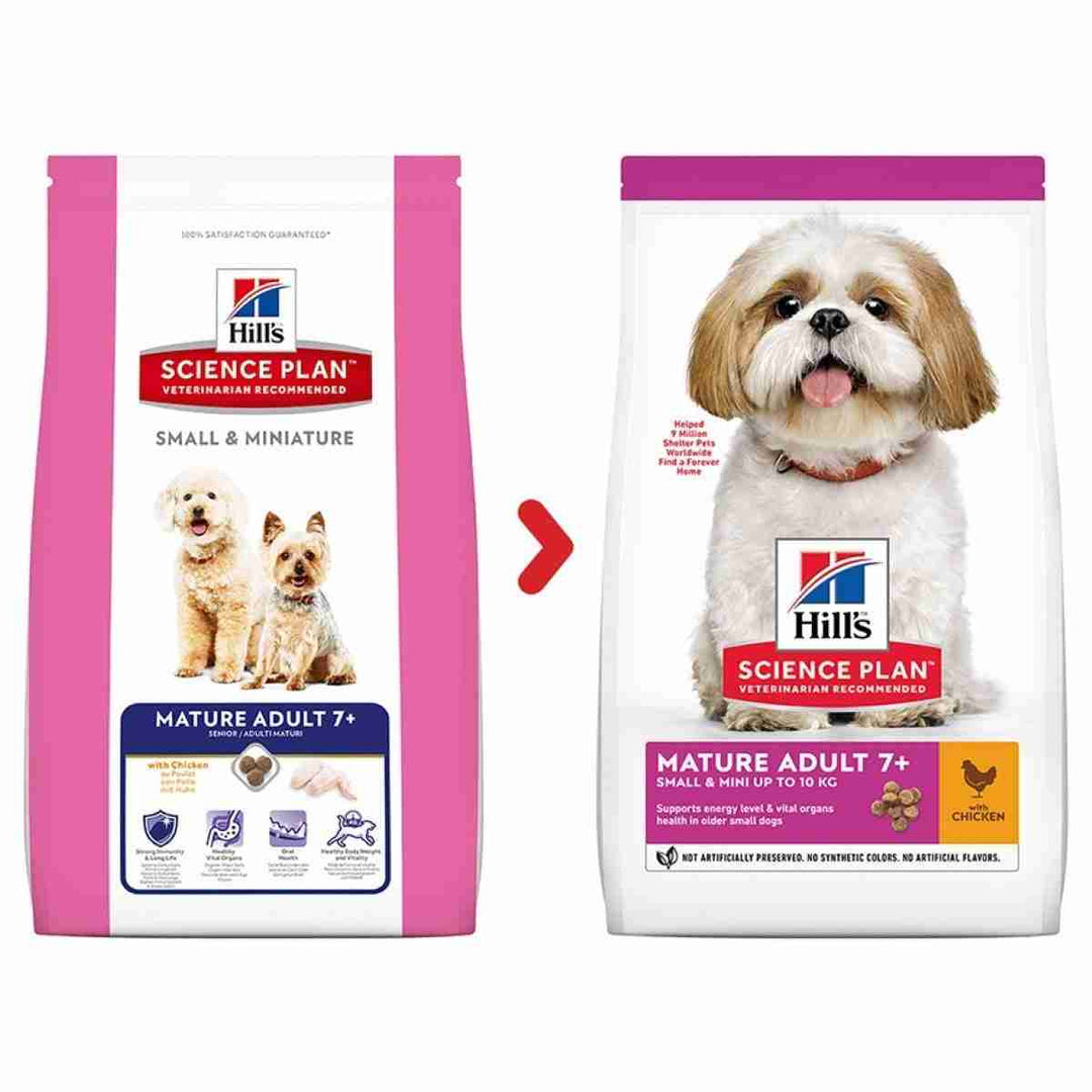 Hill's mature small dog kibble