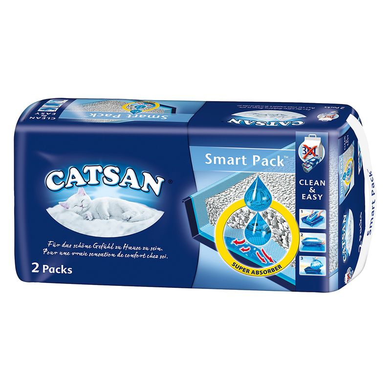 CATSAN smart pack packaging on a white background