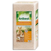 Anibest pet product packaging with rabbits on a white background
