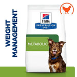 Load image into Gallery viewer, Hill&#39;s Prescription Diet Metabolic weight management dog food package with a dog on the label.
