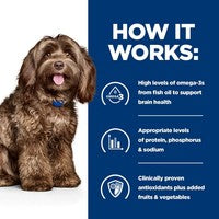 Senior dog food b/d formula