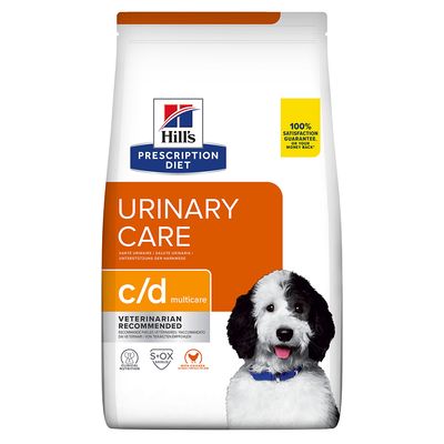Dry dog food kibble closeup