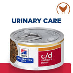 Load image into Gallery viewer, Hills Prescription Diet c/d multicare stress can for pets on a white background
