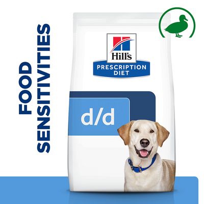 Hypoallergenic duck dog kibble