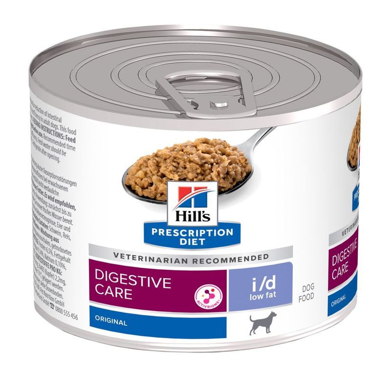 Hill’s canine low fat food