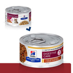 Load image into Gallery viewer, Two cans of Hills Prescription Diet Digestive Care cat food on a white background

