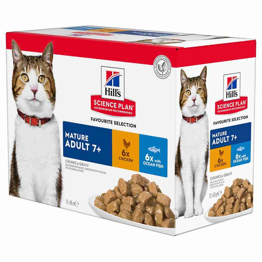 Hill's cat food 7 plus