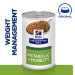 Load image into Gallery viewer, Hills Prescription Diet can for weight management and metabolic mobility on a white background
