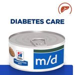 Load image into Gallery viewer, Can of Hills Prescription Diet m/d Diabetes Care on a white background
