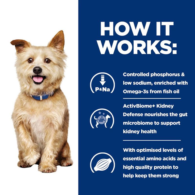 Veterinary kidney care diet for dogs 