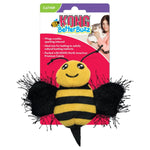 Load image into Gallery viewer, KONG Better Buzz bee-shaped cat toy with packaging on a white background
