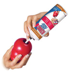 Load image into Gallery viewer, Person applying a product to a red object with a tube labeled &#39;Squidgy&#39;.
