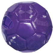 Purple textured ball with 'KONG' branding on a white background