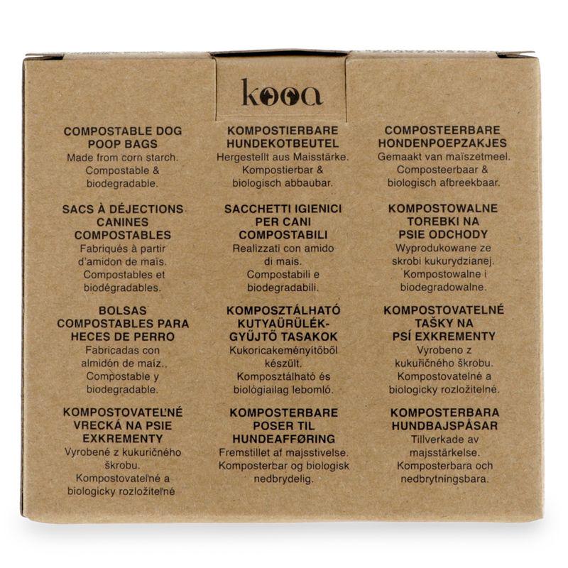 kooa Biodegradable Dog Poop Bags