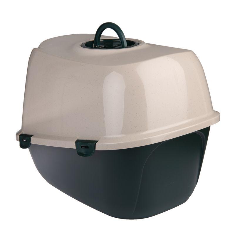 kooa Covered Cat Litter Tray - 90% recycled Plastic