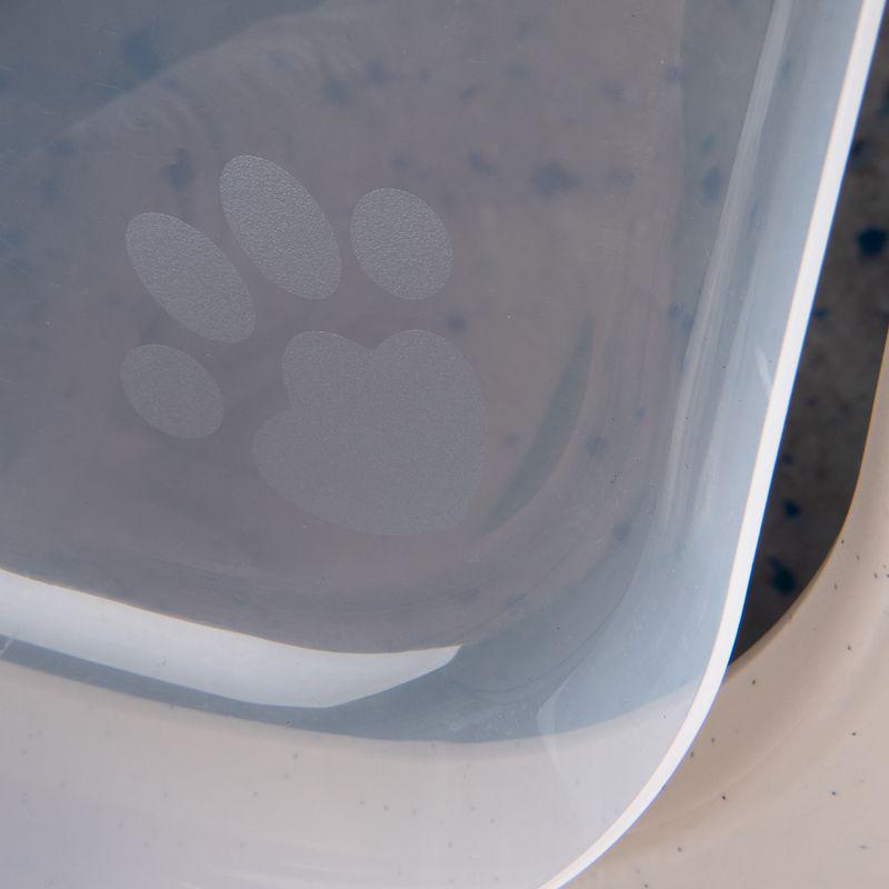 kooa Covered Cat Litter Tray - 90% recycled Plastic