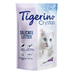 Load image into Gallery viewer, Tigerino Crystals silicate litter packaging with a cat on a white background
