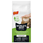 Load image into Gallery viewer, World&#39;s Best Cat Litter packaging with a cat and hand on a white background
