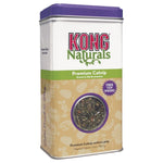 Load image into Gallery viewer, Kong Naturals Premium Catnip container with purple lid and beige body on a white background

