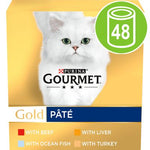 Load image into Gallery viewer, 48-pack of Gourmet Gold pâté 
