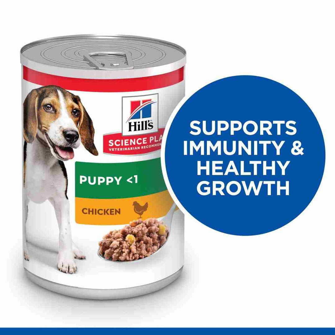 Wet dog food for puppies under 1 year