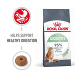 Load image into Gallery viewer, Royal Canin Digestive support cat food packaging with a cat illustration and text on a white background.
