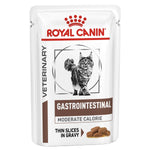 Load image into Gallery viewer, Royal Canin Veterinary Gastrointestinal Moderate Calorie cat food pouch on a white background
